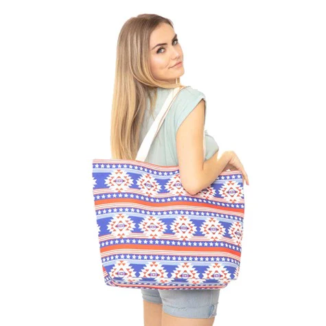 Aztec Inspired Casual Tote